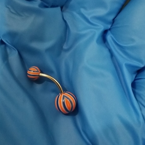 Belly bar belly button piercing ring new - Picture 2 of 11